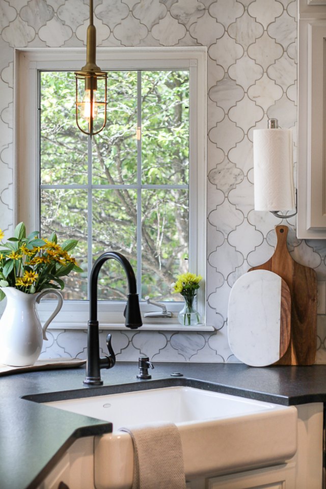 Arabesque Tile Kitchen Backsplash Ideas and Inspiration ...