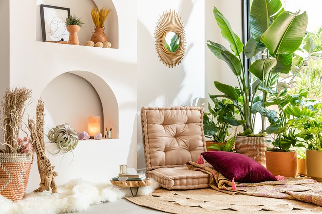 Retreat to This Neutral Boho Meditation Nook for a Well-Earned Break ...