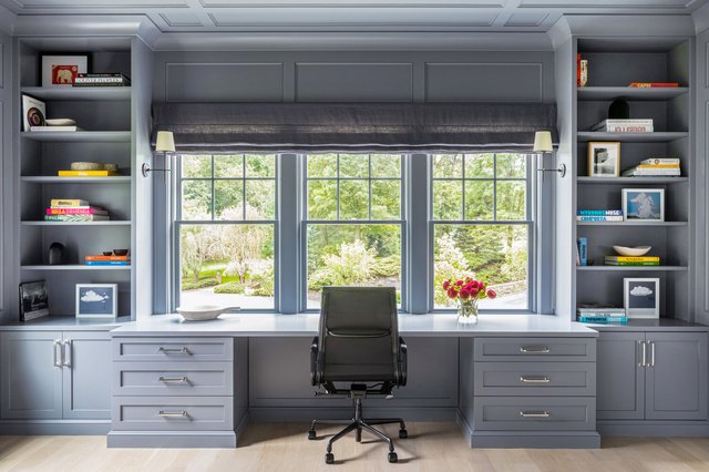 Home Office Paint Colors Ideas and Inspiration | Hunker