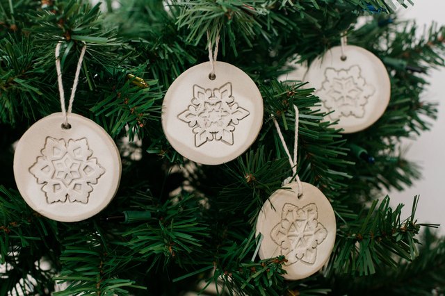 DIY Clay Christmas Tree Ornaments Tutorial | Hunker