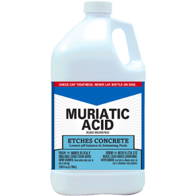 How to Clean Concrete with Muriatic Acid
