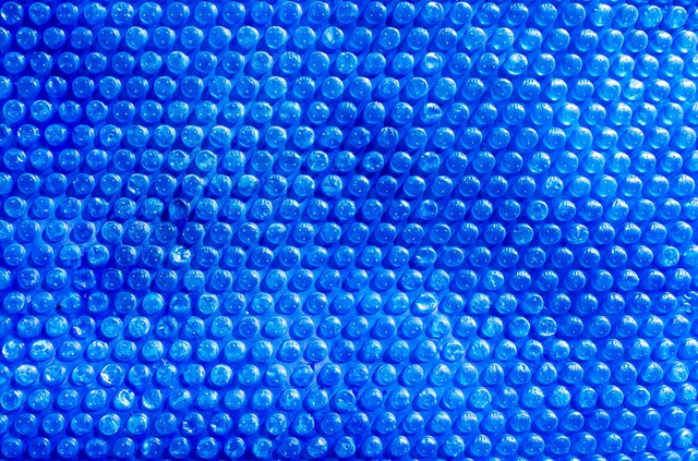 Blue Bubble Paper