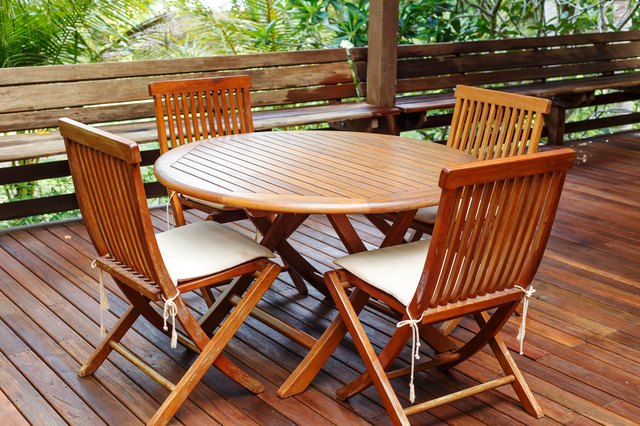 How To Stain Teak Furniture Hunker - Do You Need To Treat Teak Outdoor Furniture In India