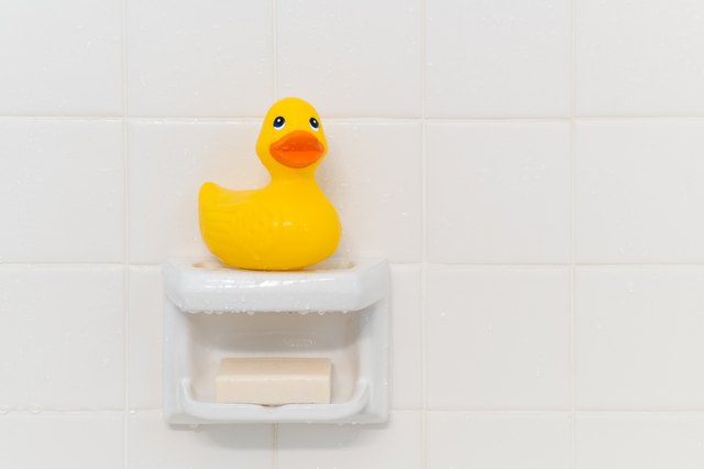 how to fix soap dish in shower