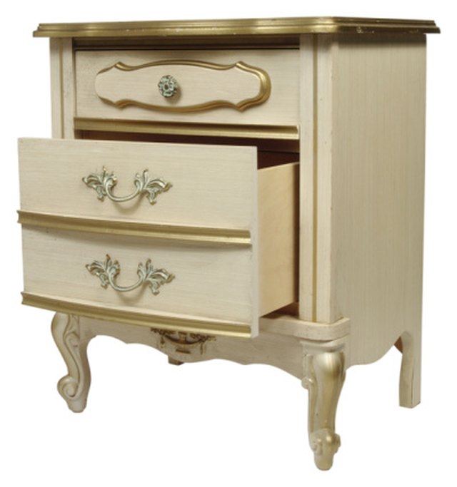 How to Refinish Furniture in White French Provincial Style ...