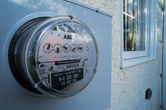 How to Slow Down Your Outside Electric Meter | Hunker How To Slow Down Electric Meter