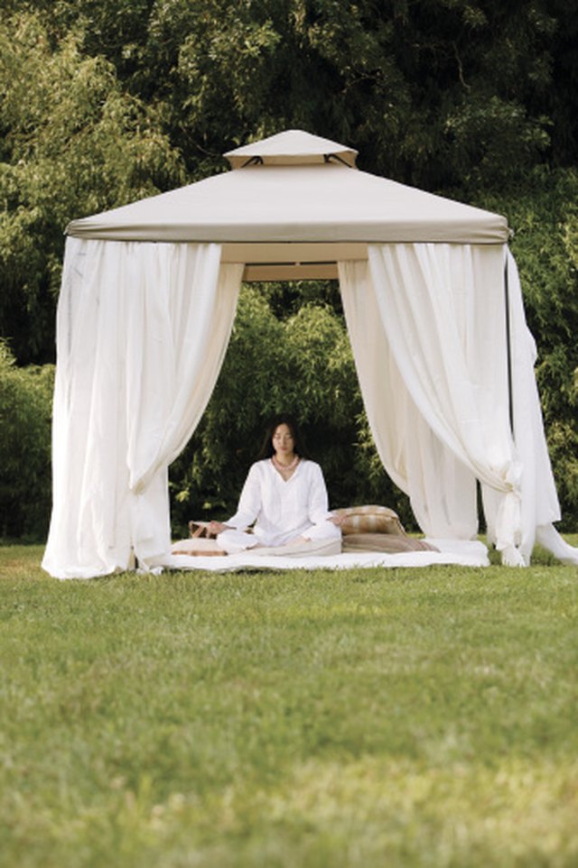 The Best Fabric for Outdoor Gazebos Hunker