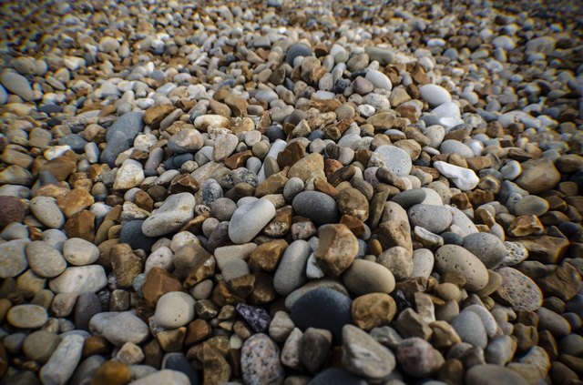 River rocks background
