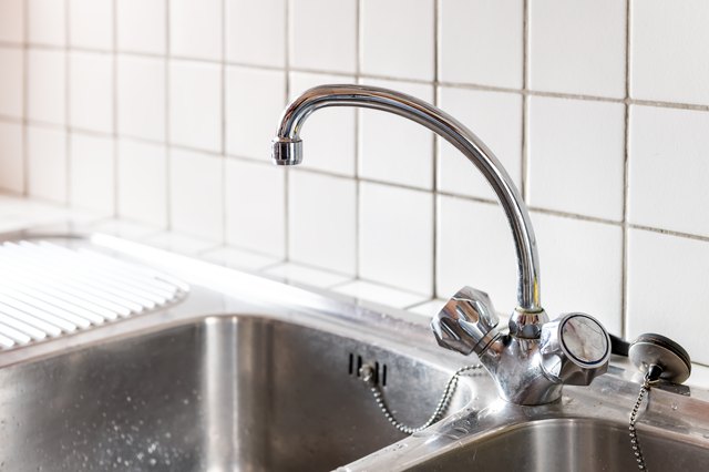 Rless Two Handled Kitchen Faucet