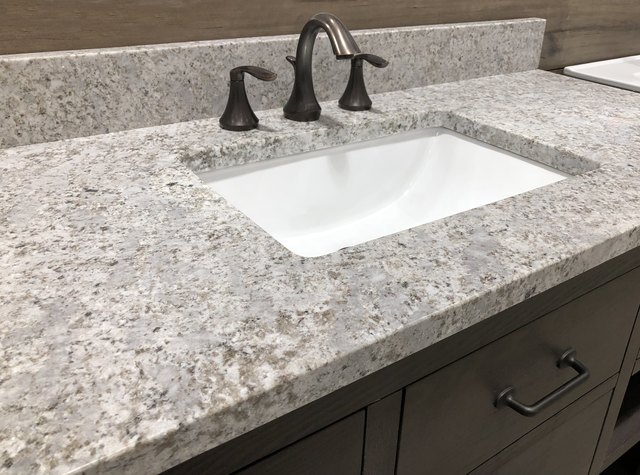 Stains in store granite