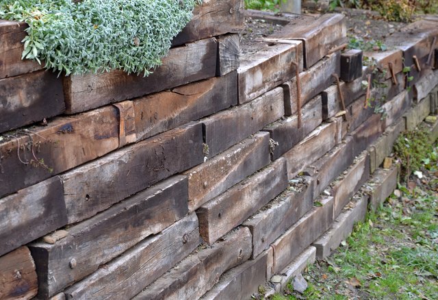 How To Build A DIY Timber Retaining Wall Hunker   C310f3799d464d03a3f15c0c509aafa1 