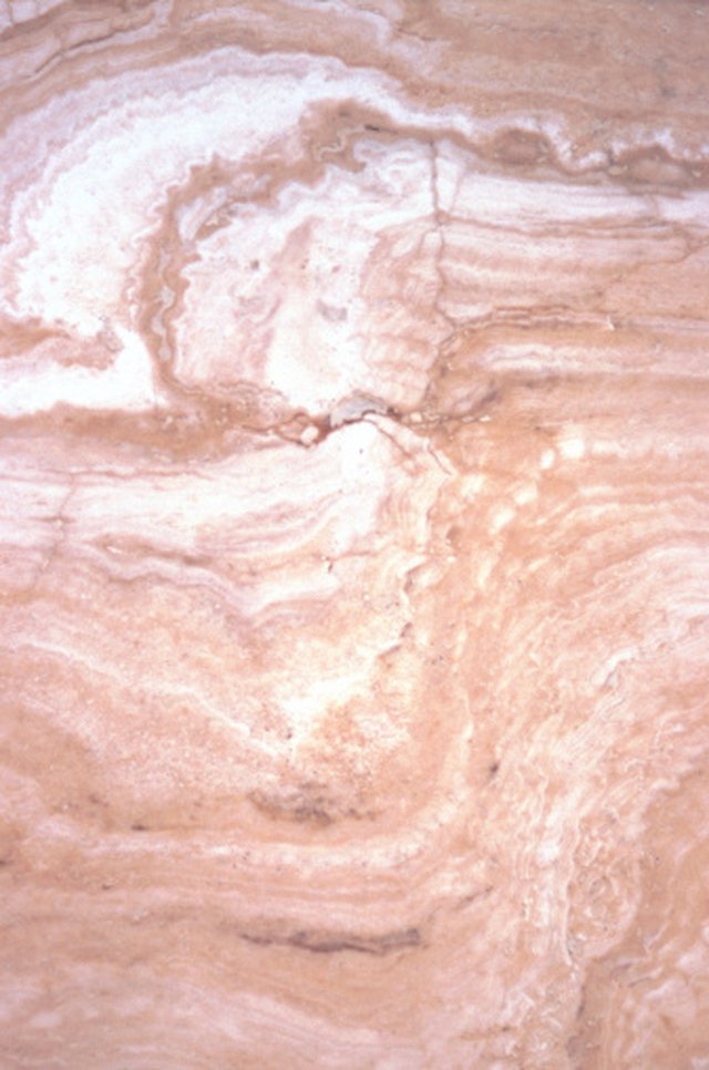 gluing marble back together