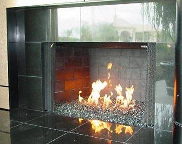 How To Make Homemade Fireplace Glass Cleaner Hunker Step 1 Pre Treat Your Fireplace Glass