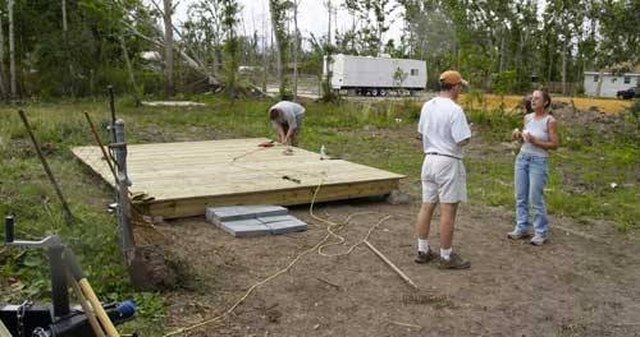 How to Build a 6' x 6' Deck | Hunker