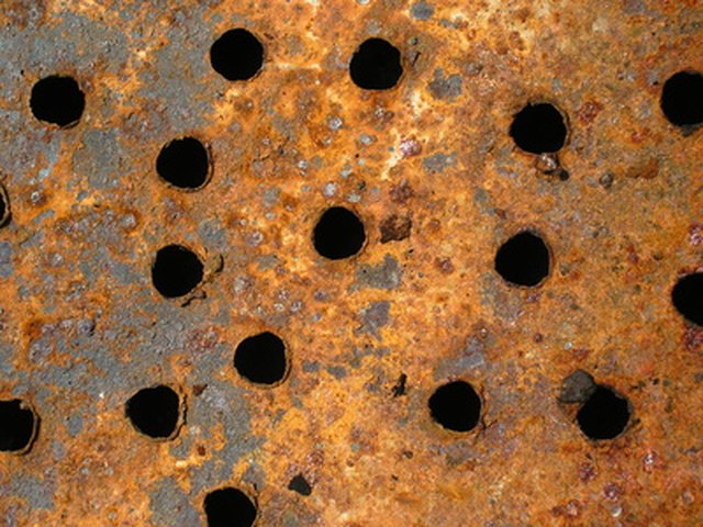 image to rust paiting