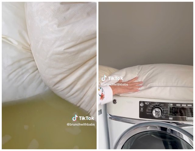 This ‘Pillow Stripping’ Before-and-After Video Is Grossly Satisfying