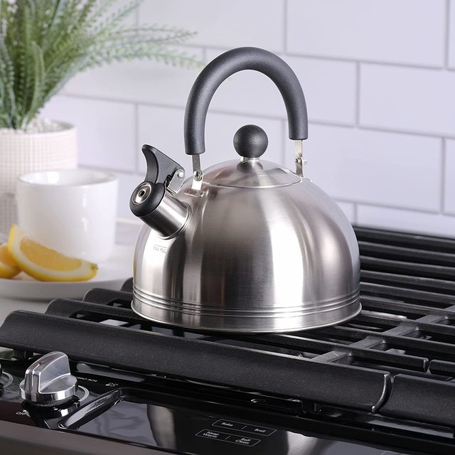 Chefbar Tea Kettle with Thermometer for Stove Top Gooseneck Kettle, Pour  Over Coffee Kettle, Tea Pot Stovetop Teapot, Hot Water Heater Boiler for