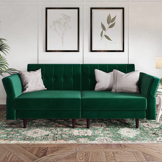 What Color Rug Goes With Sage Green Sofa