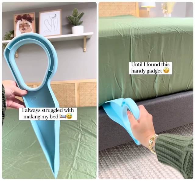 Bed-Making Becomes More Accessible With This $11 Tool