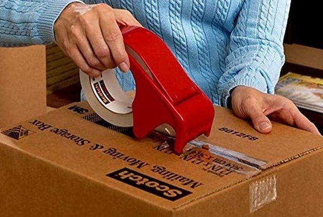 How to Use a Scotch Packing Tape Dispenser