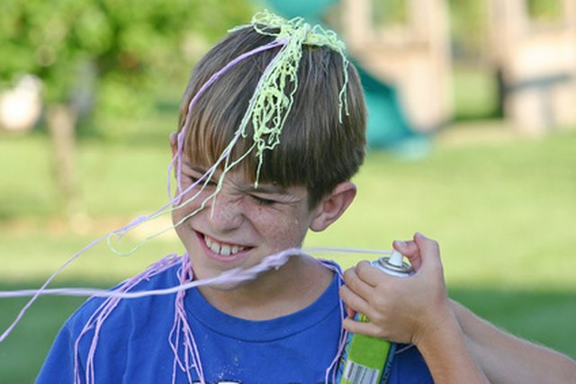 Silly String Stain Removal Tips | Hunker