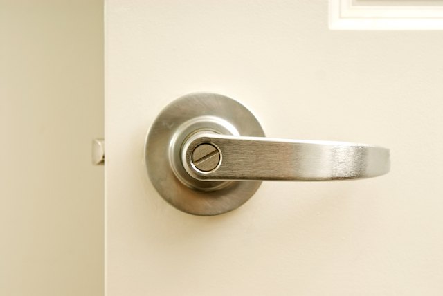 How to Tighten a Lever Door Handle | Hunker