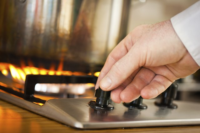 Saucepan on Burner