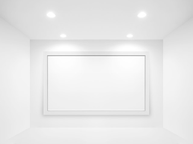 Blank billboard