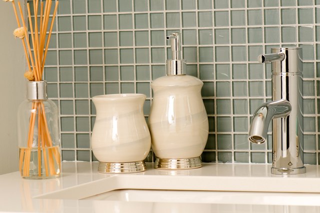 Bathroom faucet and countertop
