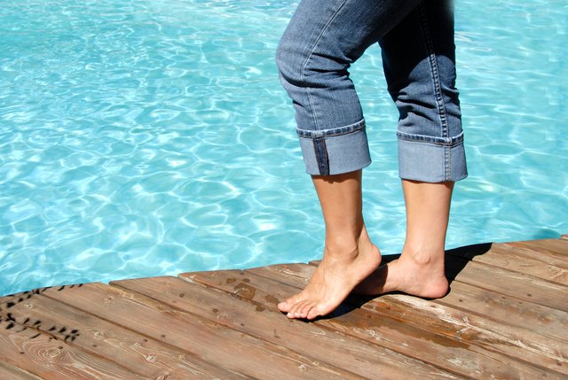 Barefoot by the Pool