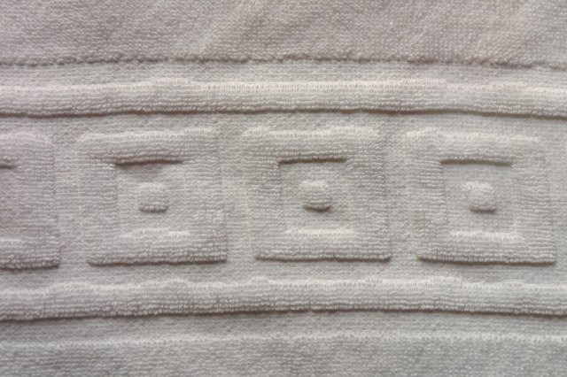 Decorative plush towel