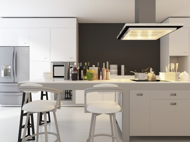 modern kitchen interior