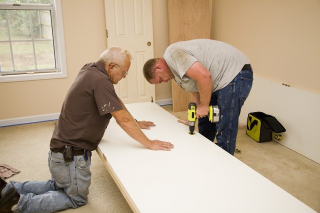Carpenters working