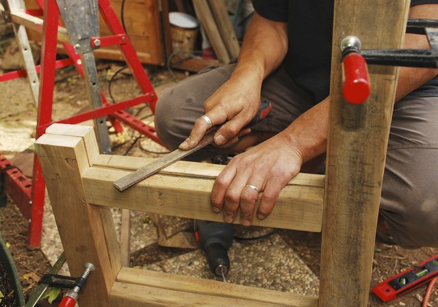 Filing a Wooden Chair Frame