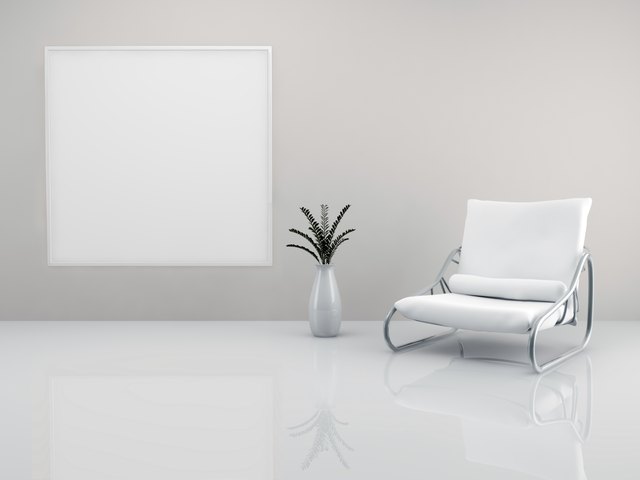 Minimalist armchair