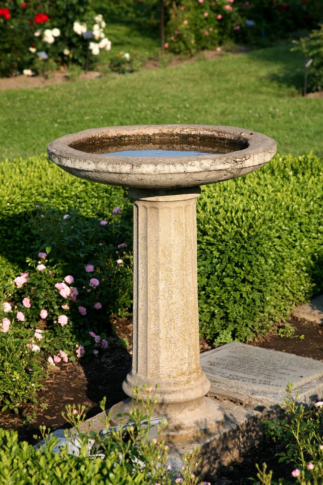 what-kind-of-paint-do-you-use-on-concrete-bird-baths-hunker