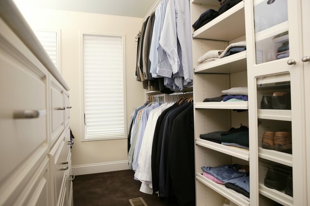 How to Install the Floor Brackets Over Carpeting on Sliding Closet