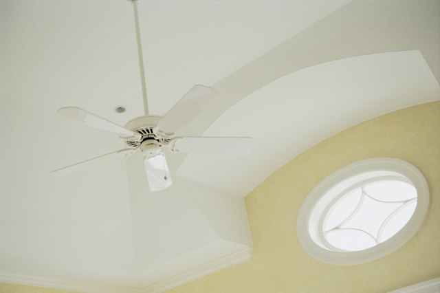 How To Wire A Ceiling Fan When There Is No Ground Hunker - How Do You Install A Ceiling Fan Without Junction Box