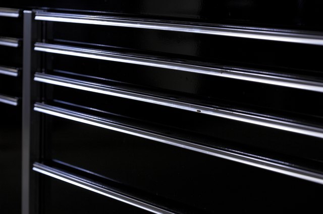 Closeup of a toolbox