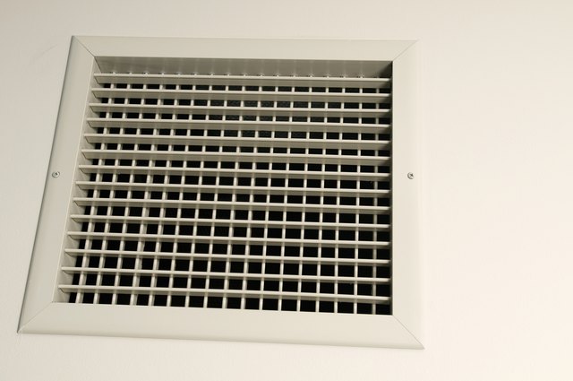 Vent on wall