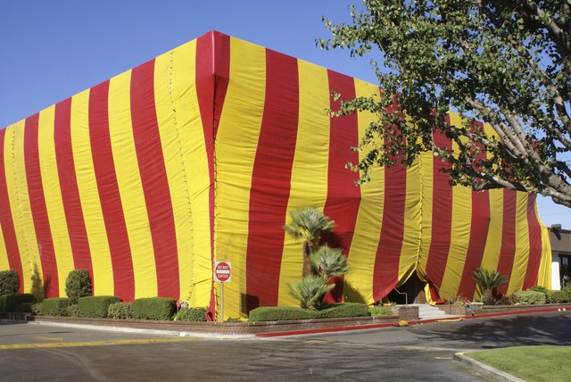 fumigation tent termite control with funny ironic sign