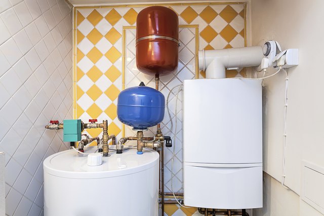 Vintage mansion - boiler room