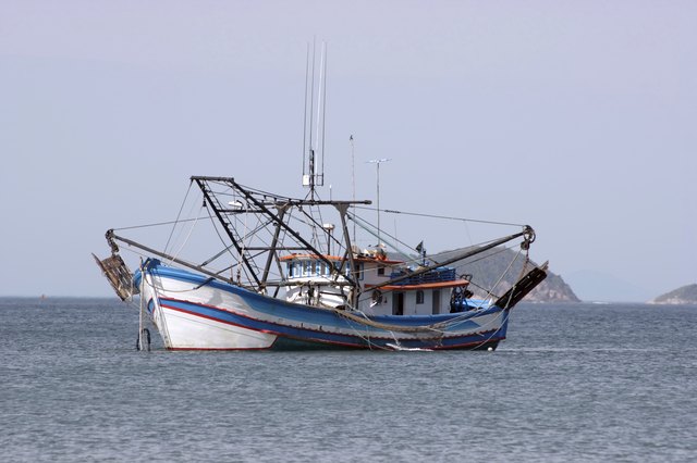 Big fishing boat