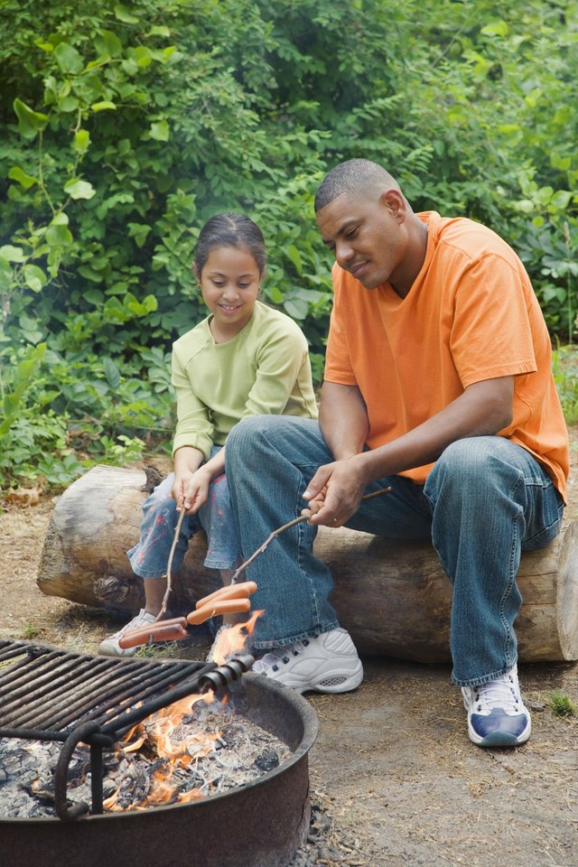 How to Convert a Gas Grill to a Fire Pit | Hunker