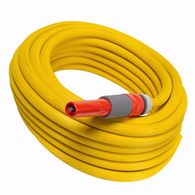 Close up of a power hose
