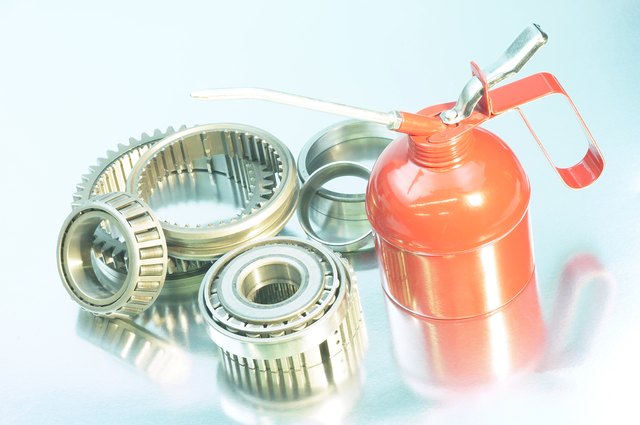 Oil can and gears
