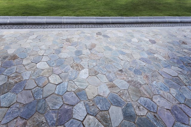 Background from paving stones