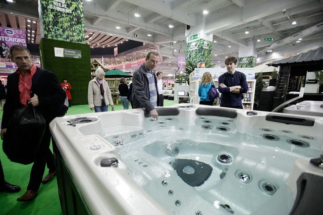 Visitors Explore The Ideal Homes Show