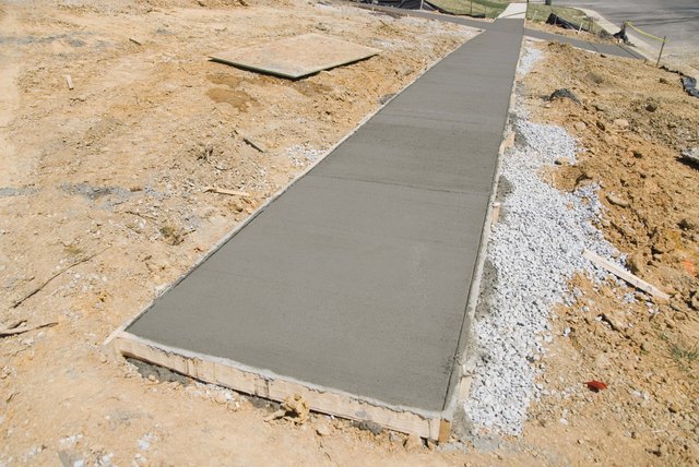 How Thick Should A Concrete Walkway Be Hunker