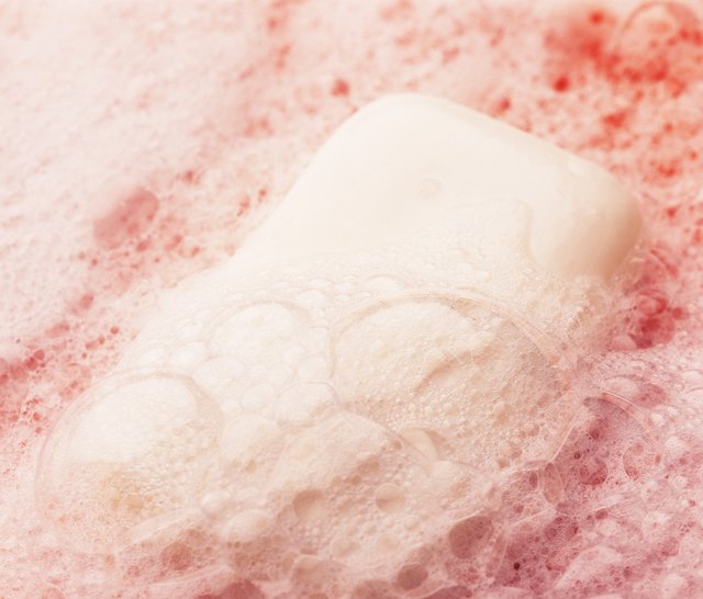 Bar of soap, close up
